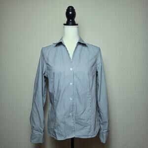Anne Klein Striped Blouse Medium